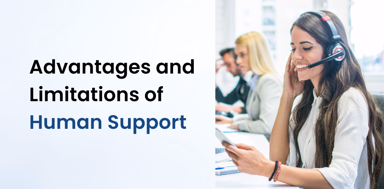 Advantages and Limitations of Human Support